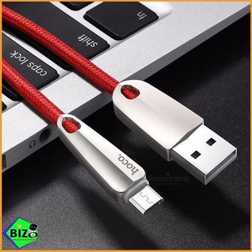Cáp sạc nhanh tự ngắt, dây sạc samsung sạc nhanh tự ngắt HOCO U35 dài 1,2m