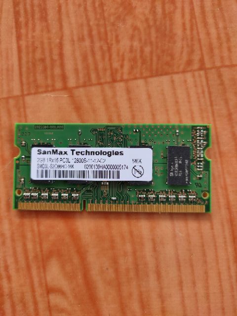 Ram laptop DDR3L-1600 (PC3L-12800) 2GB. Samsung - Hynix - SanMax | BigBuy360 - bigbuy360.vn