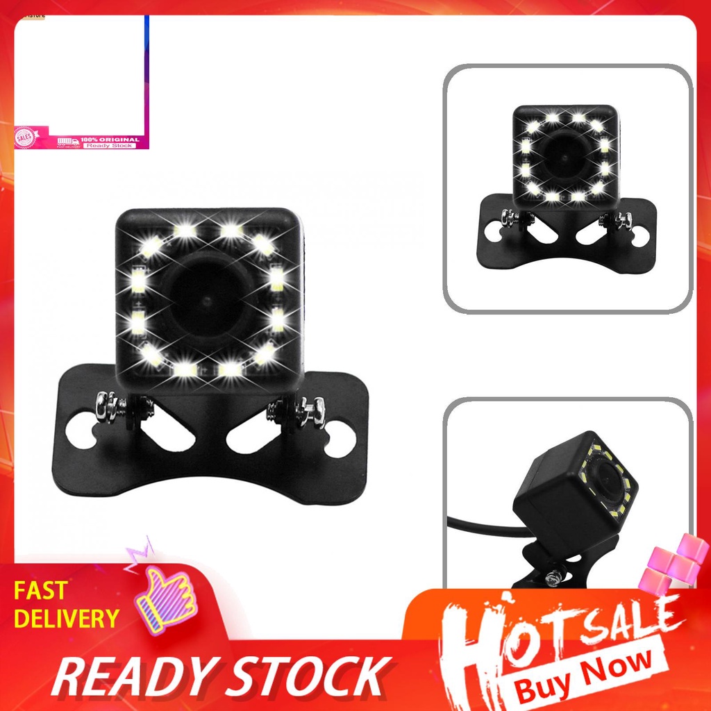 Đèn LED 12 bóng hỗ trợ tầm nhìn ban đêm thiết kế dễ thương tiện dụng cho xe hơi