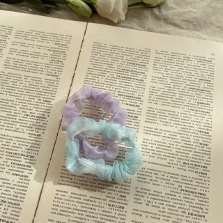 Dây buộc tóc💗Chun buộc tóc Scrunchies Mini ( giao màu Ngẫu nhiên)