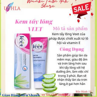 Kem Tẩy Lông Veet Pháp 100ml ⚡️𝐅𝐑𝐄𝐄 𝐒𝐇𝐈𝐏⚡️ Kem Tẩy Lông Chuẩn Chính Hãng