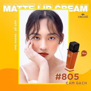 SON KEM  LÌ VACOSI NATURAL STUDIO MATTE LIP CREAM