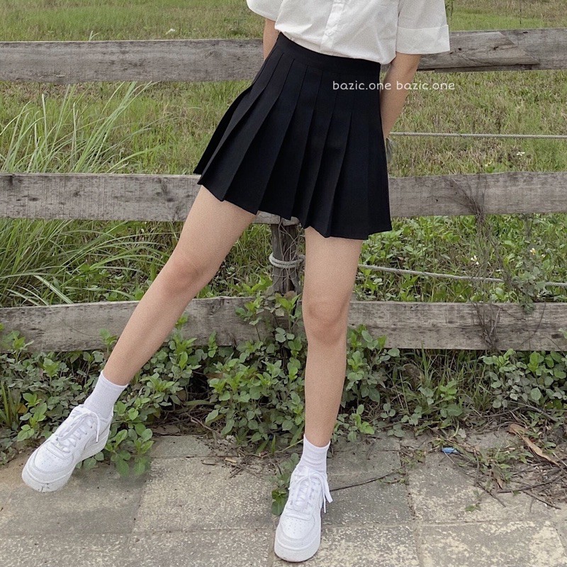 Chân váy xếp li tenis skirt nhiều màu Bazic one | BigBuy360 - bigbuy360.vn