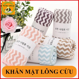 Khăn Mặt Lông Cừu Hàn Quốc