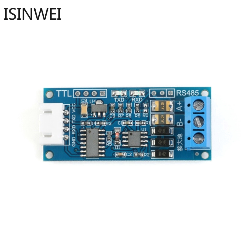 TTL to RS485 Converter Board Module RS485 Mutual Conversion TTL Signal Microcontroller Wide Voltage