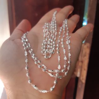 Dây chuyền bạc ý
