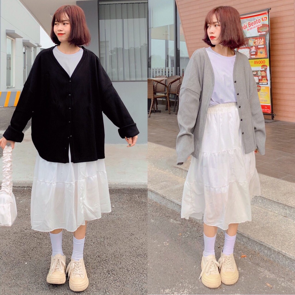 [ Mã FAMAYWA2 giảm 10K đơn 50K] Áo Cardigan SIMPLE Ulzzang Thun Gân Hot - VIETCENTRE | BigBuy360 - bigbuy360.vn