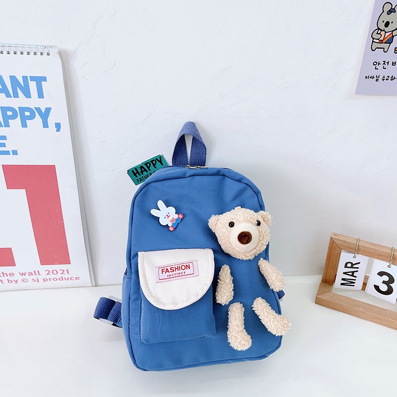 Ba Lô Đi Học Hình Gấu Dễ Thương Sức Chứa Lớn Thời Trang Mới Cho Trẻ Em Tiểu Học Bán Sỉ