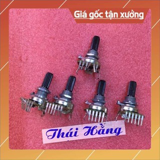 . chiết áp jin 50 k-6 chân -1 hàng .