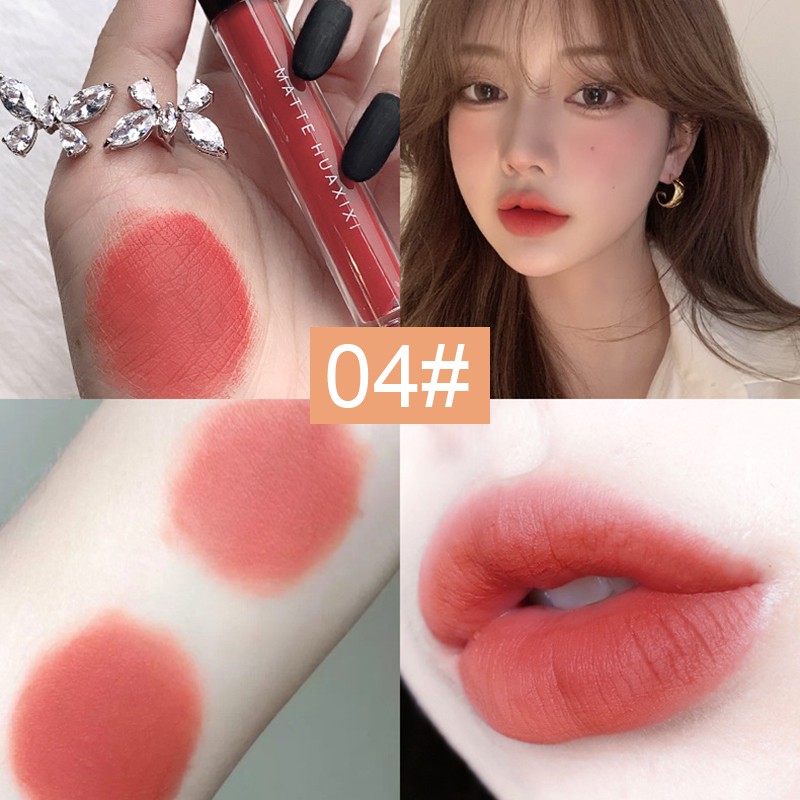 [Hàng mới về] Set 4 son kem + 1 son bóng trang điểm xinh xắn | BigBuy360 - bigbuy360.vn