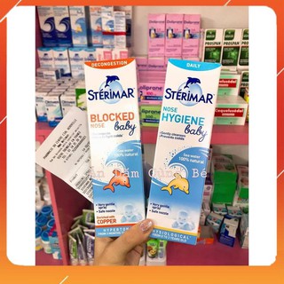 Xịt muối biển cá heo Sterimar - Pháp