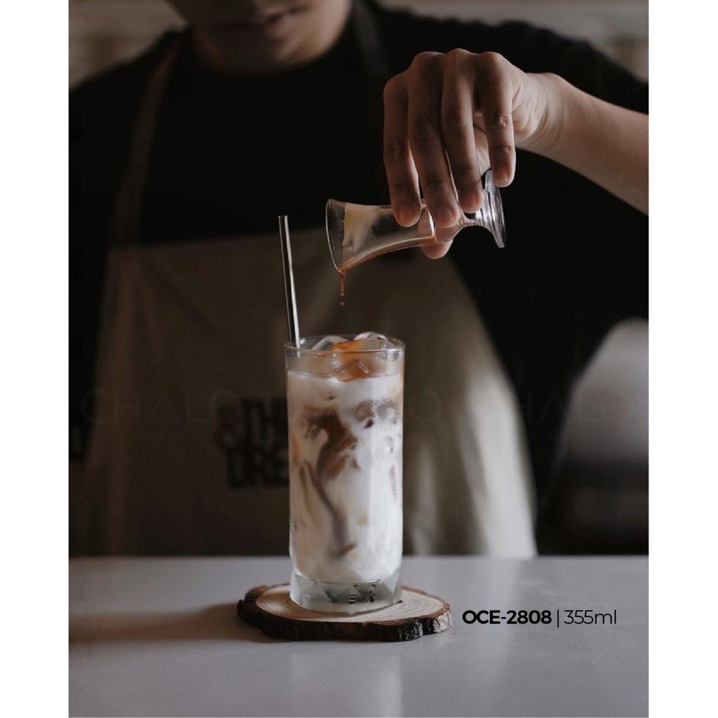 Cốc thủy tinh kim cương Ocean Connexion Hi Ball 355ml (Bộ 06 cốc trơn, không in hình)