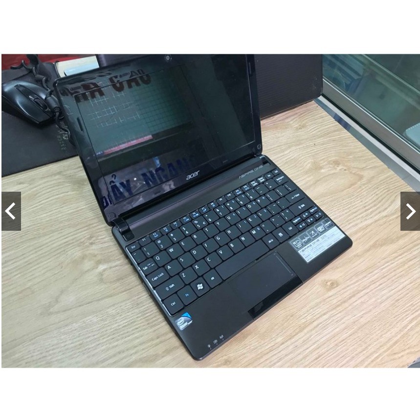 [500K] Laptop mini Accer Aspire One |  Atom 2600 3,2Ghz | Ram 2Gb | 10.1 inch | 320Gb Full Phụ Kiện | BigBuy360 - bigbuy360.vn