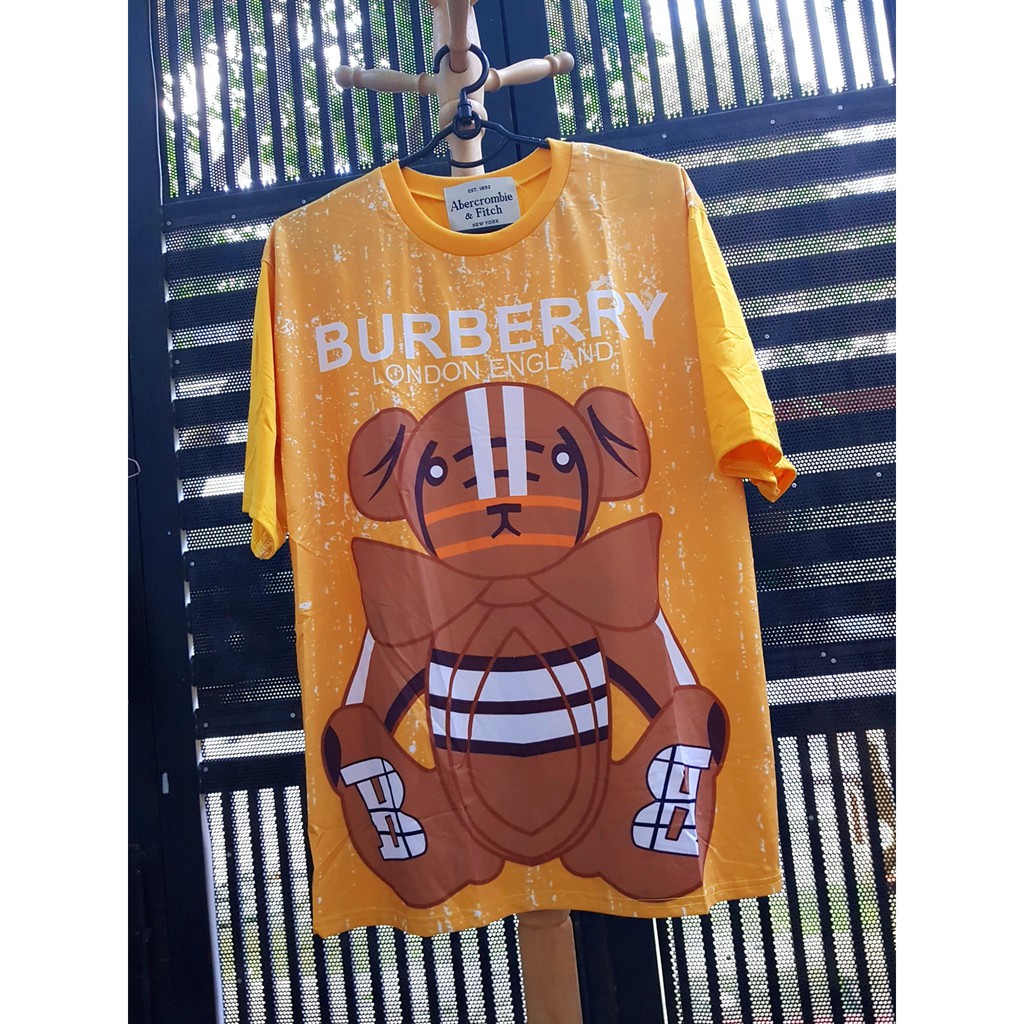 ÁO THUN NỮ IN HÌNH 3D SIÊU CUTE [BURBERRY VÀNG]