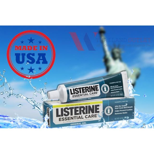 Kem đánh răng Listerine USA 119g