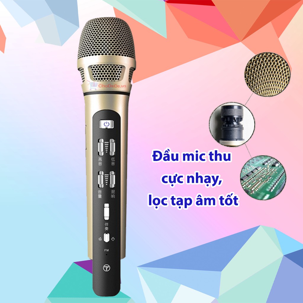 Micro Karaoke xe Ôtô Tuxun K9 Hàng ✔️Chính Hãng 100% ✔️Âm Thanh Hay ✔️Chuyên Nghiệp