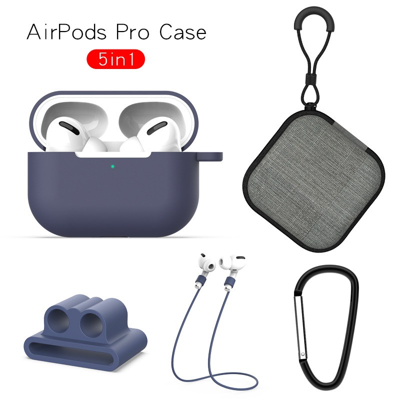 Case AirPods Pro Combo 5in1 Vỏ Bọc Tai Nghe AirPods Pro - MINH AN SAIGON