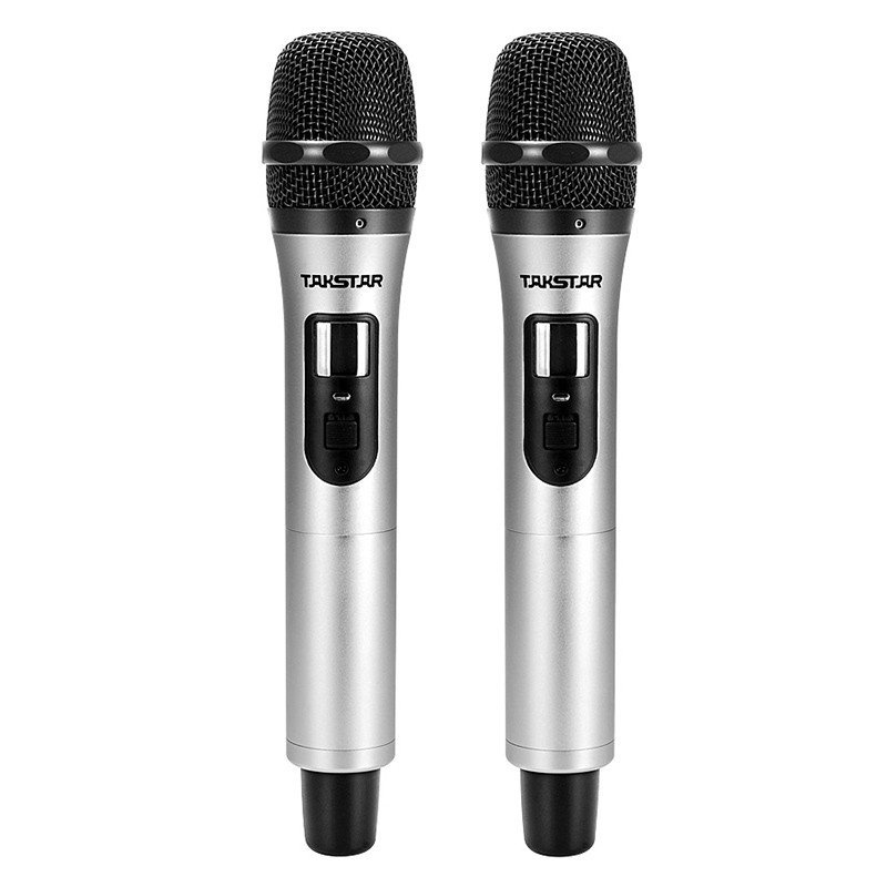 [Mã ELHACE giảm 4% đơn 300K] Micro Không Dây Cho Phòng Hát Karaoke Takstar X6 UHF