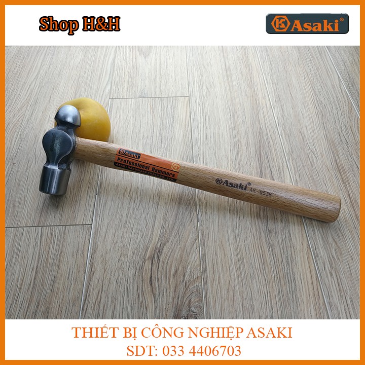 Búa bi cán gỗ Asaki AK-9538