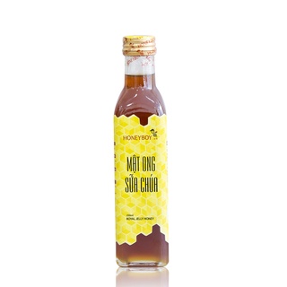 Mật Ong Sữa Chúa HONEYBOY 250ml (Mật ong + 5% Sữa Ong Chúa nguyên chất)