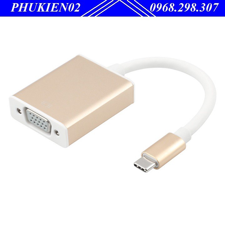 Cáp chuyển USB Type C sang VGA