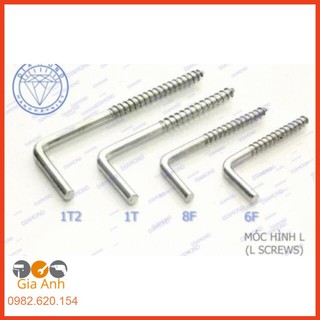10 móc màn chữ l đủ kích cỡ