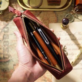 Túi da đựng bút,bao đựng đồ cá nhân handmade da tự nhiên