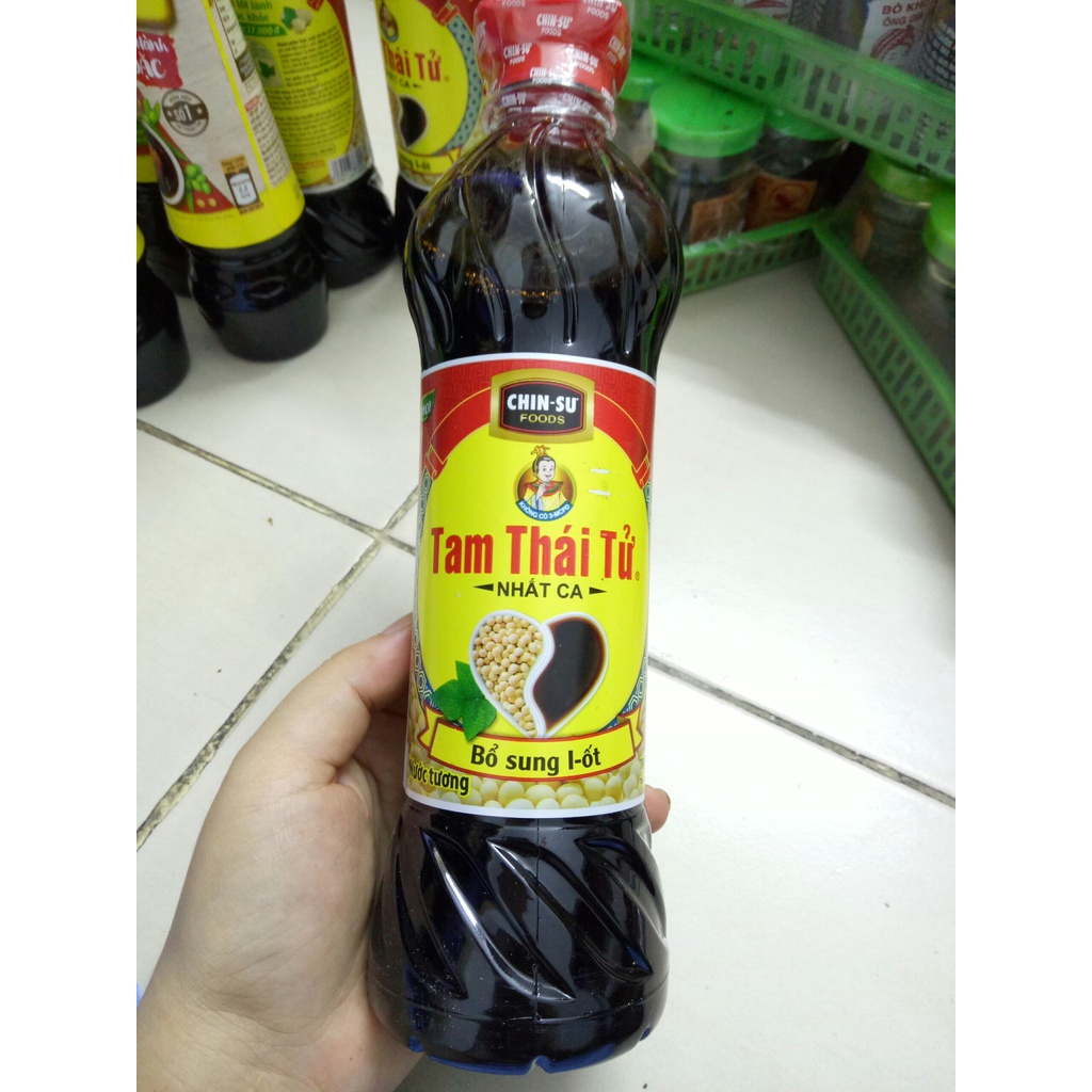 Nước tương Tam Thái Tử nhất ca, chai 500ml