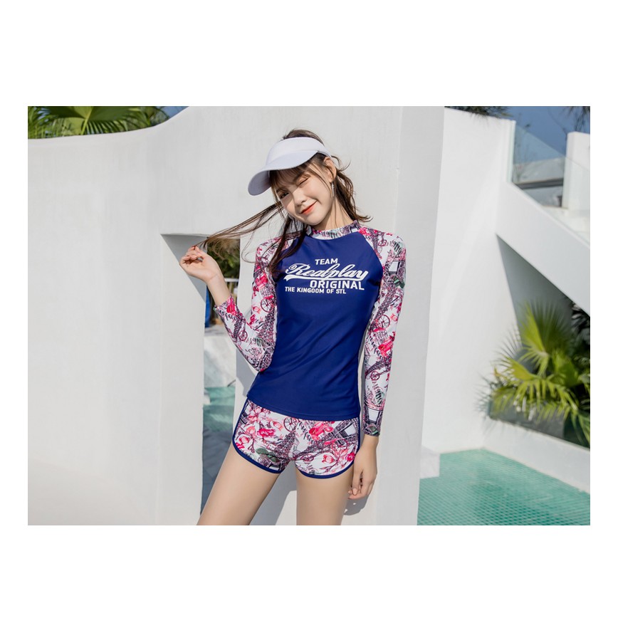 Đồ bơi nữ tay dài chống nắng | BigBuy360 - bigbuy360.vn