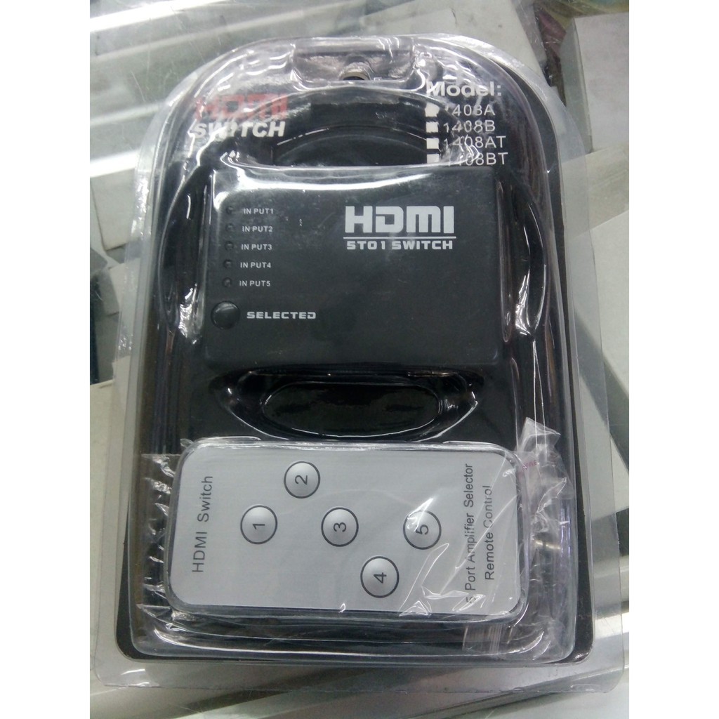 [FREESHIP 99K]_HDMI Switch 5 x 1 - 5 Cpu dùng chung 1 màn hình | BigBuy360 - bigbuy360.vn