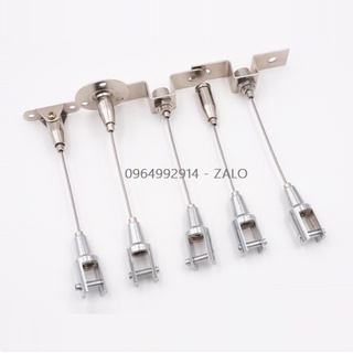 Bộ kid treo tranh ảnh, bộ kid treo biển quảng cáo thả trần