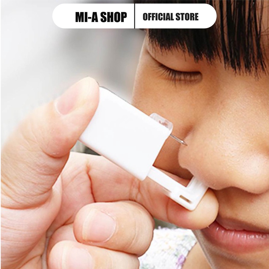 Đồ bấm lỗ tai (xỏ khuyên) cho người lớn, trẻ em, bé sơ sinh - xài 1 lần, an toàn, tiện lợi