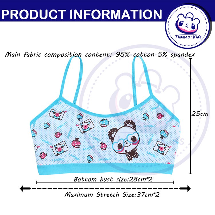 Áo ngực thoáng khí Size B201 cho bé gái từ 7-12 tuổi