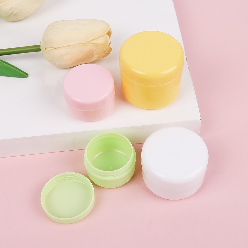 Hộp tròn đựng kem mặt thuốc uống mỹ phẩm 10g 20g 30g nhiều màu tiện lợi