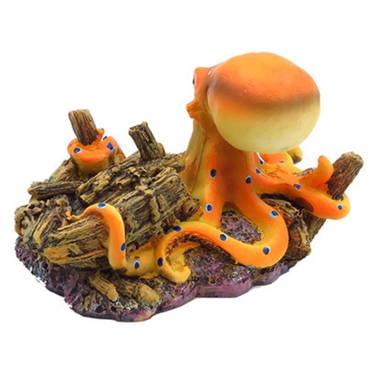 Bạch Tuộc Giả Trang Trí Bể Cá