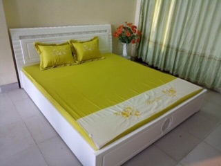 Trộn bộ chăn ga gối đũi nhập
