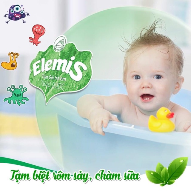 Tắm gội thảo dược trẻ em Elemis