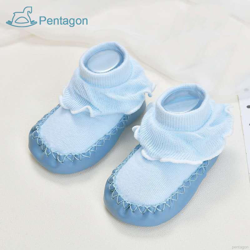 Vớ Cotton Giữ Ấm Chân Chống Trượt Cho Bé