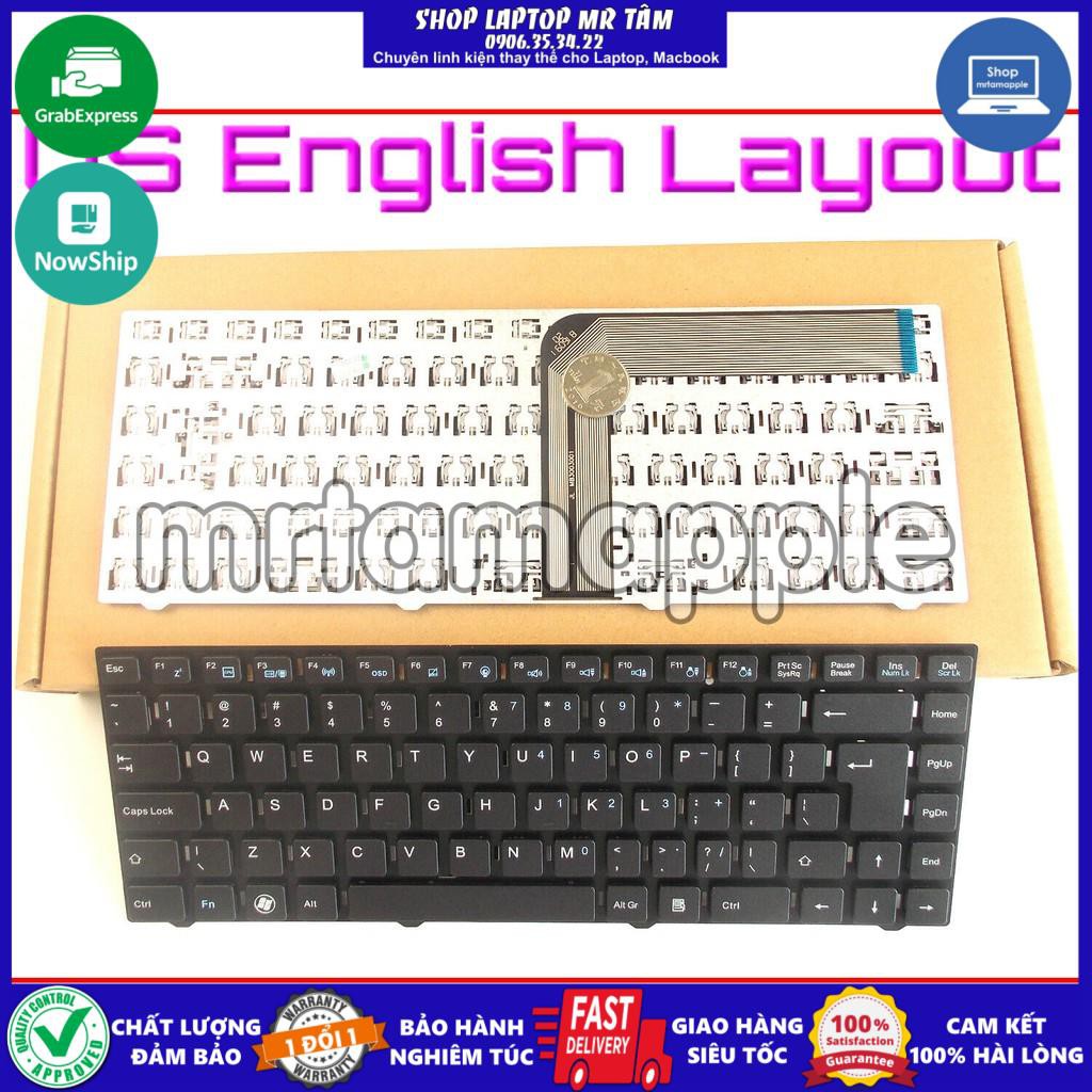 (KEYBOARD) BÀN PHÍM LAPTOP ACER Z1401 dùng cho Aspire One 14 Z1401 Z1402