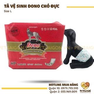 TÃ VỆ SINH DONO DÀNH CHO CHÓ ĐỰC