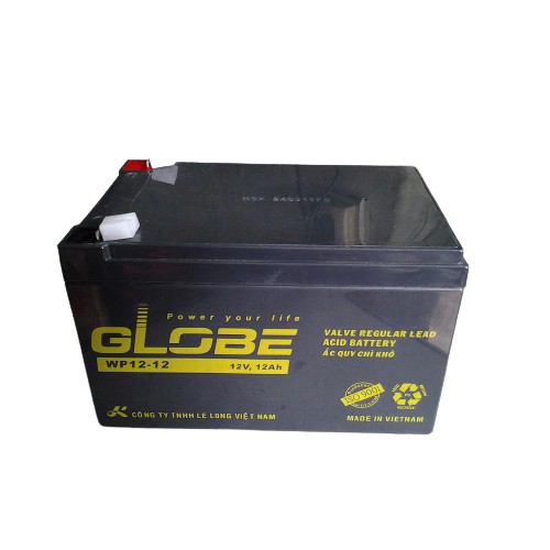 Ắc quy Globe 12V 12Ah, WP12-12ES giá rẻ