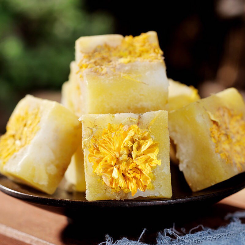 VIÊN TRÀ HOA CÚC ĐƯỜNG PHÈN MẬT ONG TÚI 500G