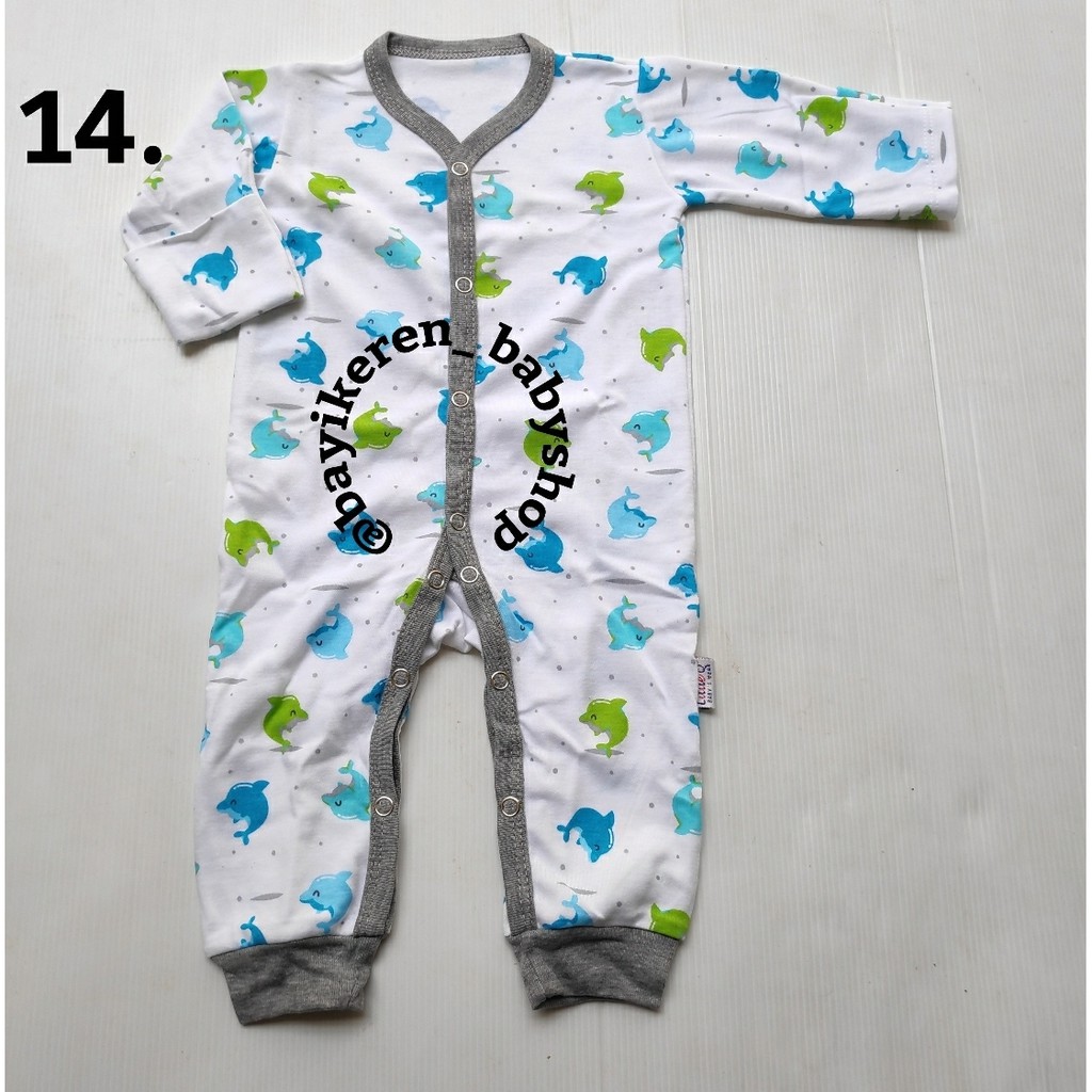 Bộ Đồ Ngủ Liền Thân Dài Size S (4-7Mn). Mix (L07Sbk)