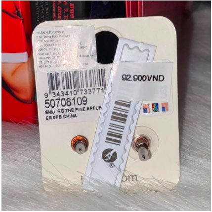 BÔNG TAI TRÁI THƠM LOVISA MỚI 100% CHÍNH HÃNG