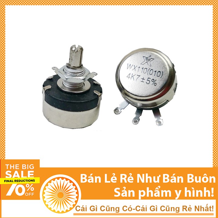 Triết Áp Vi Chỉnh WX110(010) 4K7 Ohm 5%