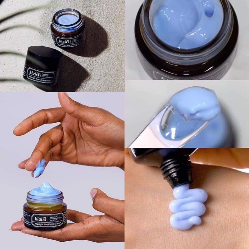 Kem Dưỡng Klairs Làm Dịu Phục Hồi Da Dear, Klairs Midnight Blue Calming Cream 60ml - Khongcoson