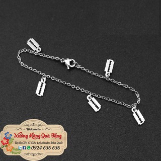 Lắc tay kiểu 5 lưỡi lam - Cam kết 1 đổi 1 nếu hoen, gỉ sét