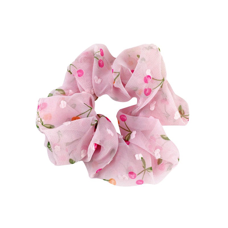 Dây buộc tóc đàn hồi họa tiết dễ thương cho nữ