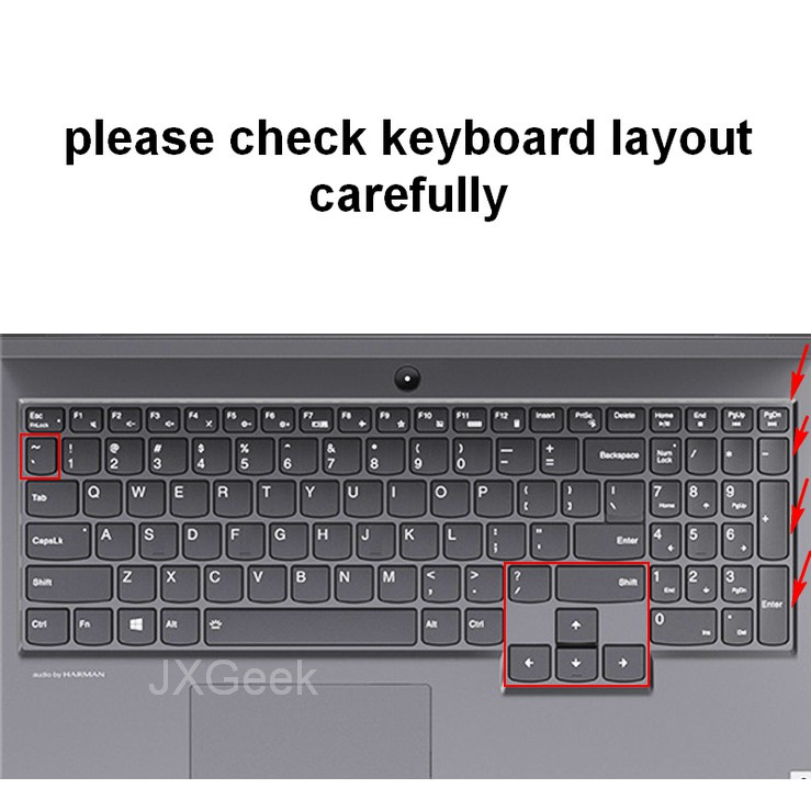 Tấm Lót Bảo Vệ Bàn Phím Máy Tính Lenovo Ideapad 3 Y7000P / R7000 2020 Bằng Silicon TPU Mềm Tiện Dụng