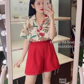 Sét bộ đùi hoa đỏ